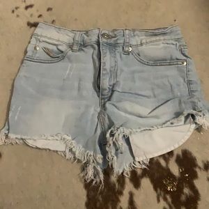 Jean shorts. Comfortable